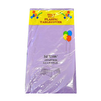 Purple Plastic Table Cloth