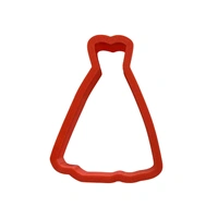 Strapless Dress Fondant / Cookie Cutter 8cm