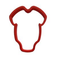 Baby Onesie Fondant / Cookie Cutter 9.5cm