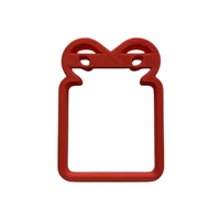 Present/Gift Box With Bow On Top Fondant / Cookie Cutter 9.5cm