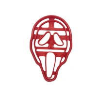 Scream Mask Fondant / Cookie Cutter 9.5cm