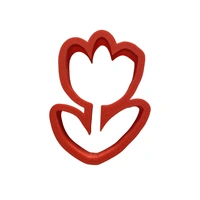 Tulip Fondant / Cookie Cutter 10cm