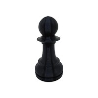 Black Chess Piece Pawn Decoration Topper