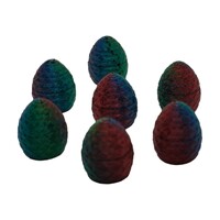 Dragon Eggs Decorations Small - 6 Pieces