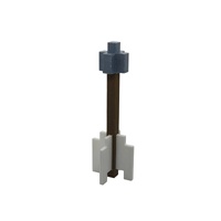 Minecraft Arrow Cake Topper Decoration