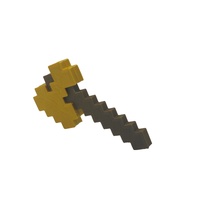 Minecraft Golden Axe Cake Topper Decoration