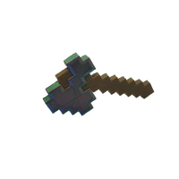 Minecraft Imbued Axe Cake Topper Decoration