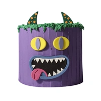 Edible Cake Decorations - Monster (Set of 5PCS)