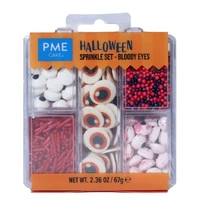 5-in-1 Halloween Sprinkle Set - Bloody Eyes (67g)