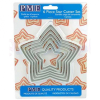 PME Classic Shapes- Star Cutters Set/6