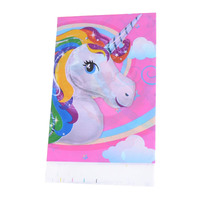 Unicorn  Rainbow Mane Plastic Table Cloth