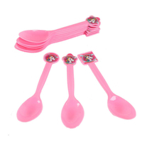 Plastic Unicorn Party Spoons 10pc