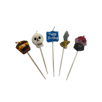 Pirate Candles 5pc