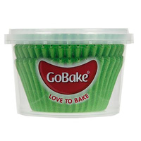 Gobake Baking Cups Green - 5cm