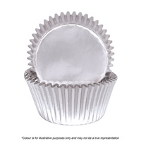 Cake Craft 408 Silver Foil Baking Cups Pack Of 72