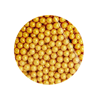 Sprink'd Sugar Balls 4mm Gold - 20 grams