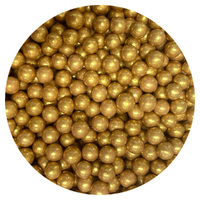 Sprink'd Sugar Balls 8mm Gold - 20 grams