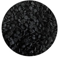 Sprink'd Sequins Black 7mm - 20 Grams
