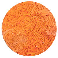 Sprink'd Jimmies Orange - 20 Grams