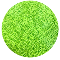 Sprink'd Sugar Balls 2mm Lime Spinkles - 20 Grams