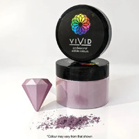 Vivid Lilac Edible Metallic Dust 50g