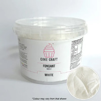 Cake Craft Fondant White - 1kg