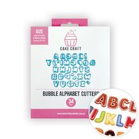 Alphabet Cutter Bubble Font