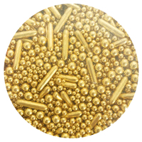 Gold Metallic Mix Sprinkles