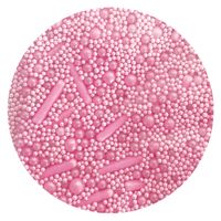 Matte Pink Mix Sprinkles