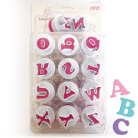 Large Plunger Cutter Uppercase Alphabet Set