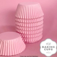 Cake Craft 408 Baking Cups Pastel Pink 200 Pack