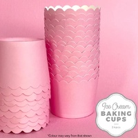 Cake Craft Ice Cream Baking Cup Pastel Pink 24 Pack
