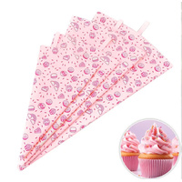 Cake Craft Silicone Pastry/Piping Bag - Reusable Heavy Duty Piping Bags -10,12,14 &16 Inch Set