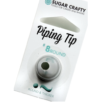 Sugar Craft Round Icing Tip #8