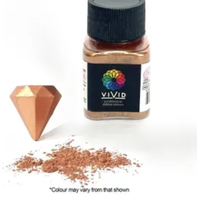 Vivid Rose Gold Edible Metallic Dust 10g