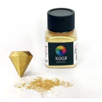Vivid Super Gold Shimmer Edible Metallic Dust 10g