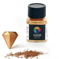 Vivid Antique Gold Edible Metallic Dust 10g
