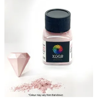 Vivid Blush Edible Metallic Dust 10g