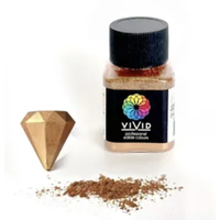 Vivid Shimmer Rose Gold Edible Metallic Dust 10g