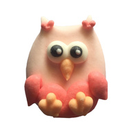 Edible Dec On Pink/Pink Owl