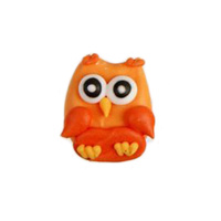 Edible Dec On Orange Owl