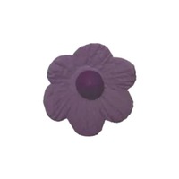 25mm Icing Daisy Purple With Purple Centre