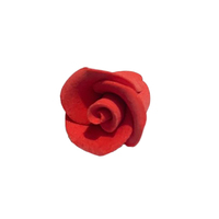 25mm Red Gumpaste Roses