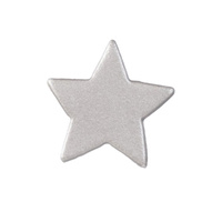 Gumpaste Light Silver/Purplish Star 3cm