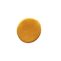 Gumpaste Circles Orange 2cm