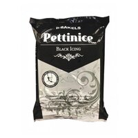 Bakels Pettinice Black Icing Fondant - 750g