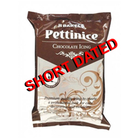 Bakels Pettinice Chocolate Icing Fondant - 750g Short Date
