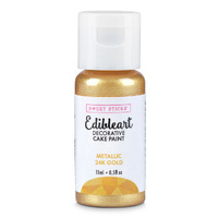 Sweet Sticks Edible Paint Metallic 24K Gold: 15ml