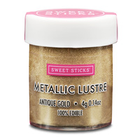 Sweet Sticks  edible lustre Antique Gold