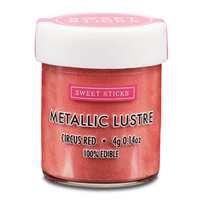 Sweet Sticks  edible Lustre Circus Red